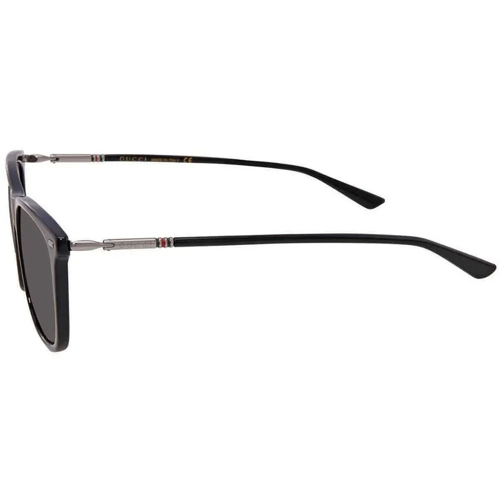 NEW Gucci Grey Square Unisex Sunglasses